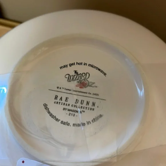 Rae Dunn There's No Place Like Home Mug Saucer Set 👠 Wizard of Oz Dorothy - Picture 4 of 4